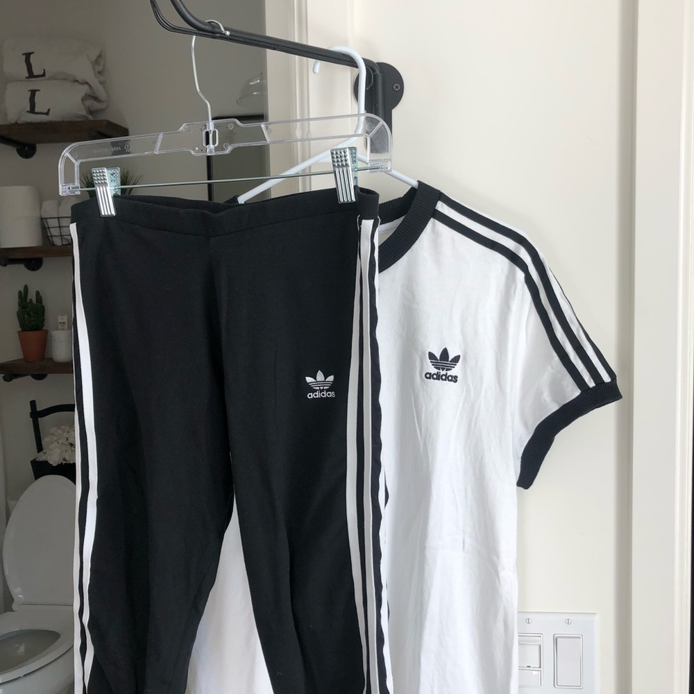 adidas pant n shirt.